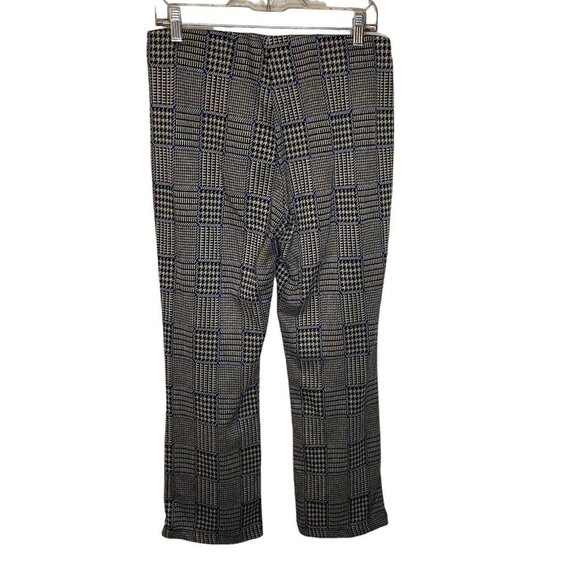 Truth Republic Womens Size M Plaid Houndstooth Knit Pants Academia Checker Retro - Picture 1 of 12